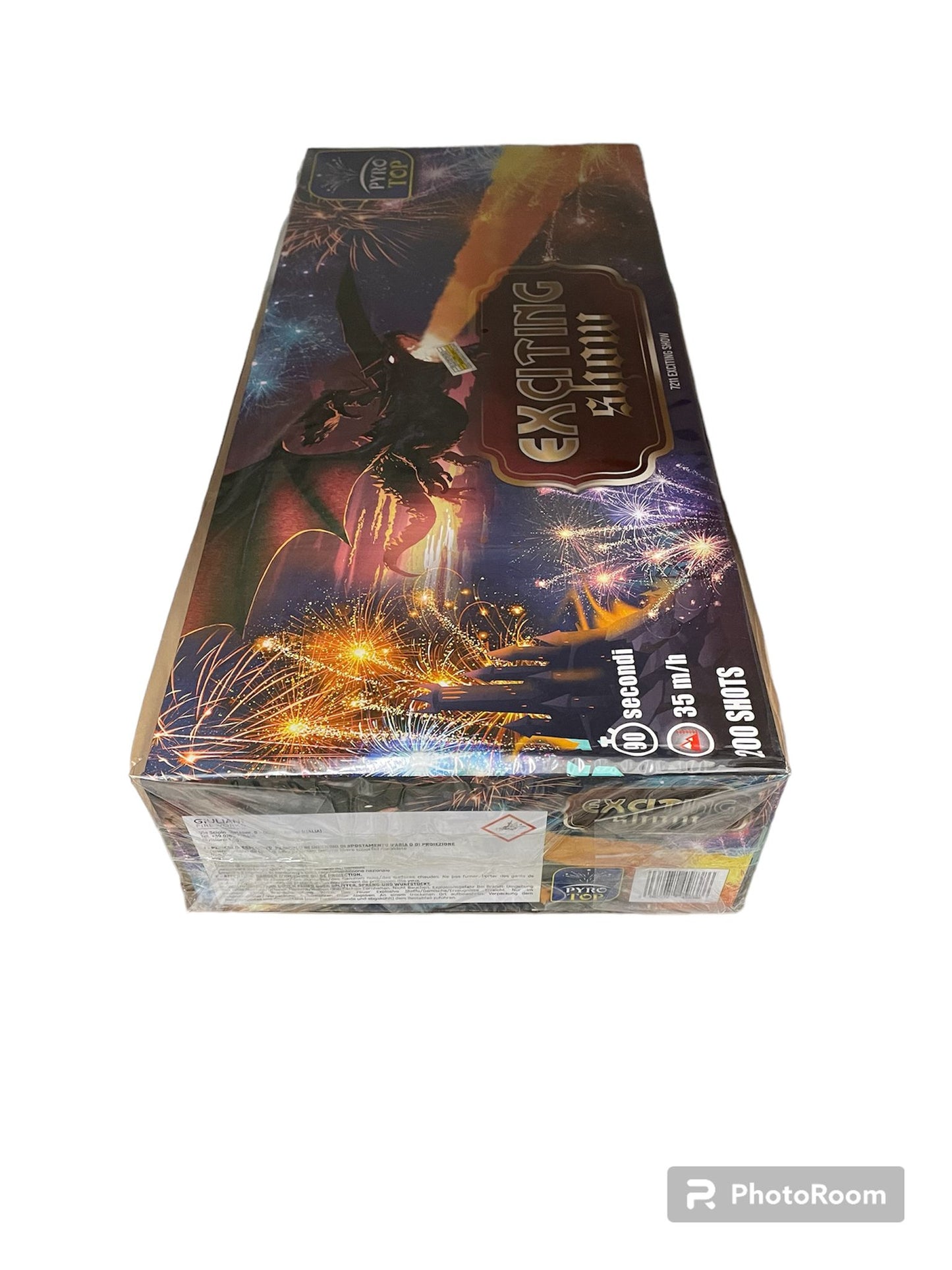 Batteria Exciting Show 200 colpi / 20mm effetto ventaglio