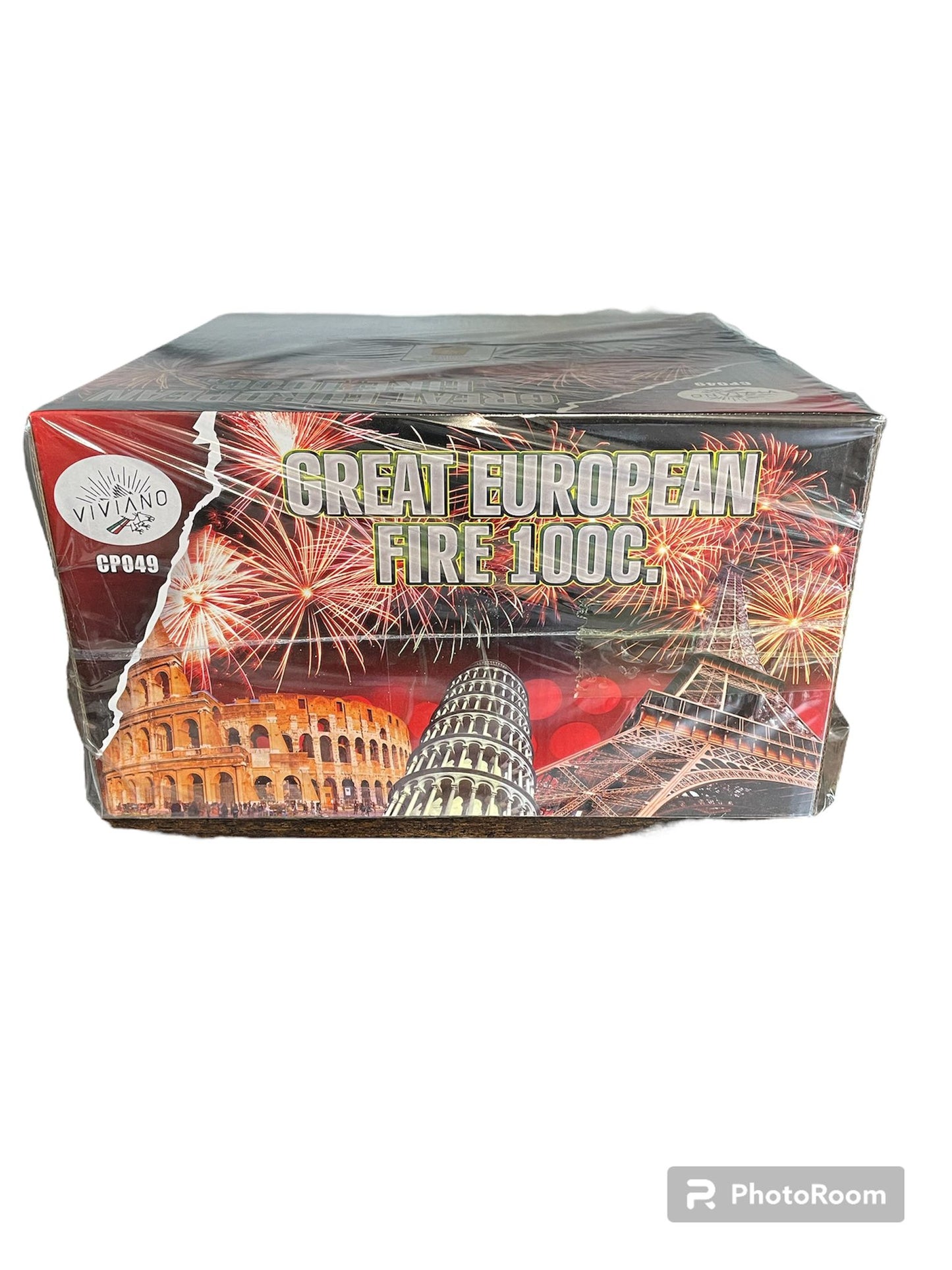 Batteria Great European Fire 100 colpi calibro 25mm