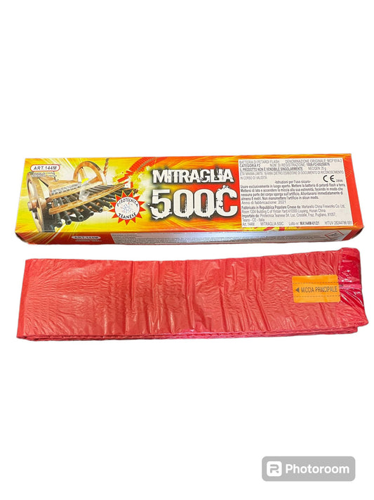 Mitraglia Mascletà 500 colpi